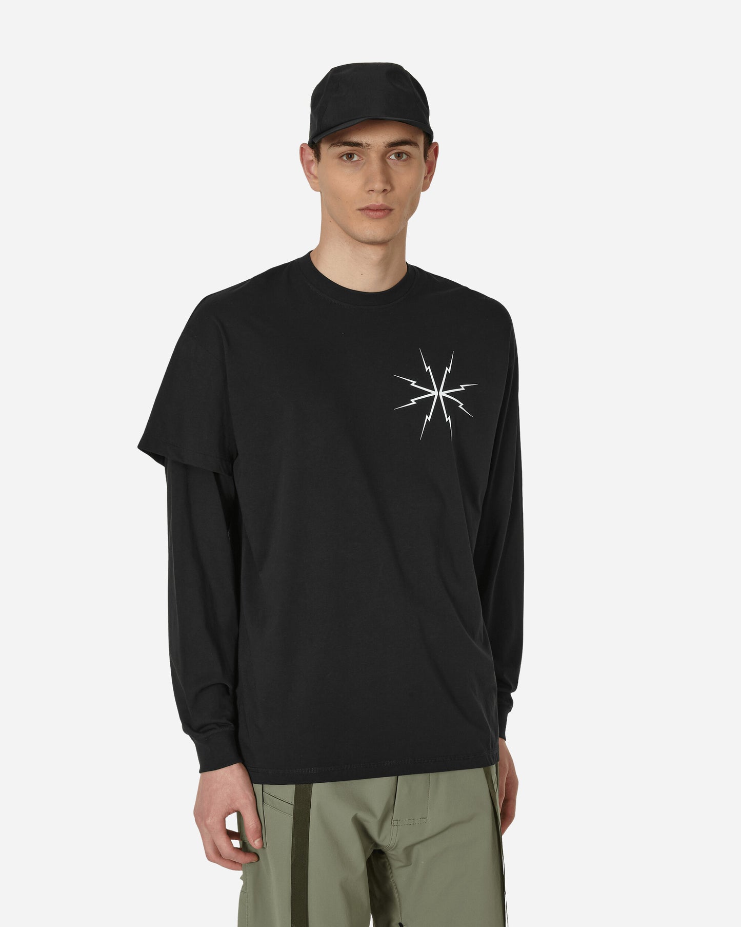 Acronym Shirt Black T-Shirts Longsleeve S29-PR-C BLACK