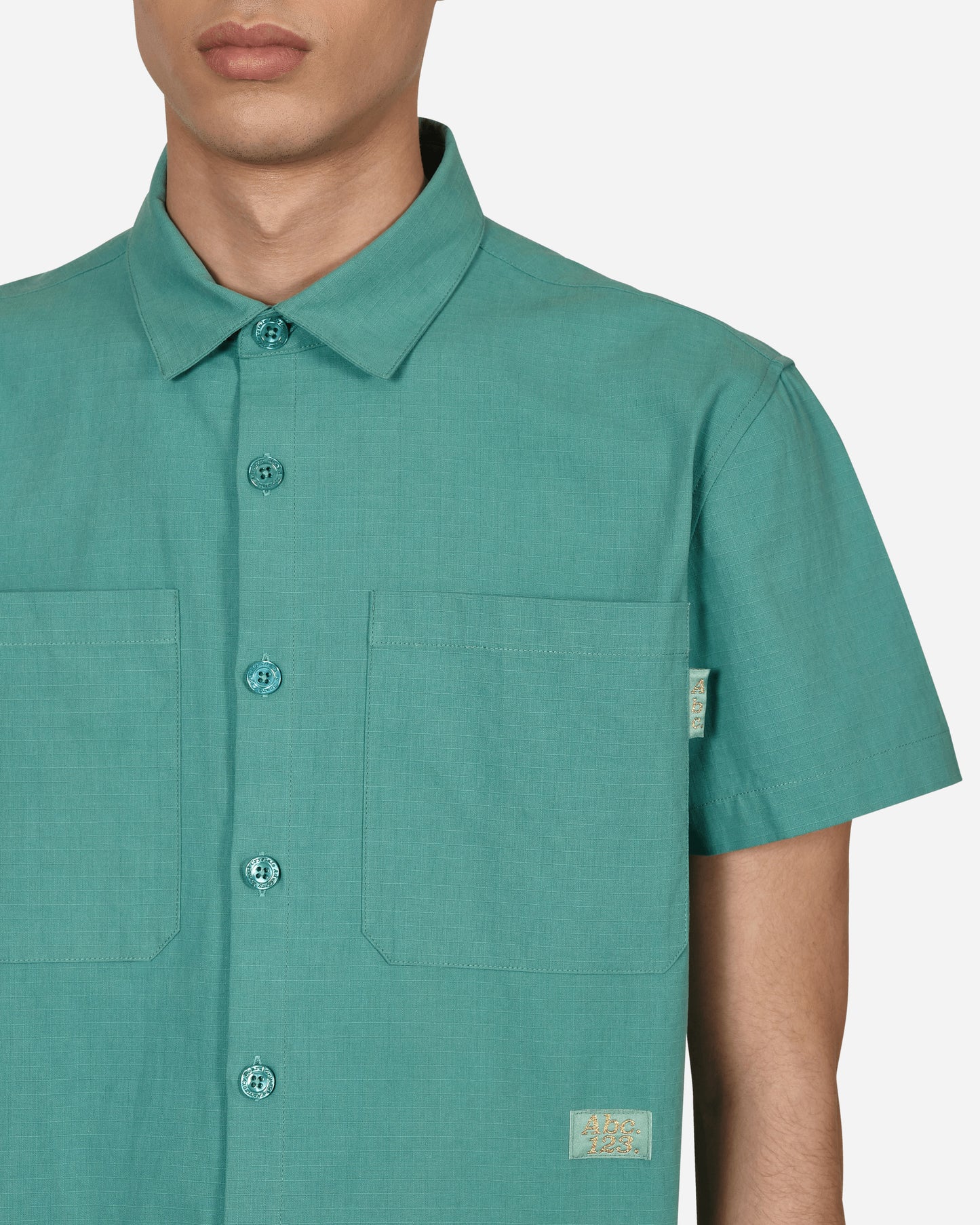 Advisory Board Crystals Abc. 123. Short Sleeve Work Shirt Apatite Shirts Shortsleeve ABC123WSLW100 001