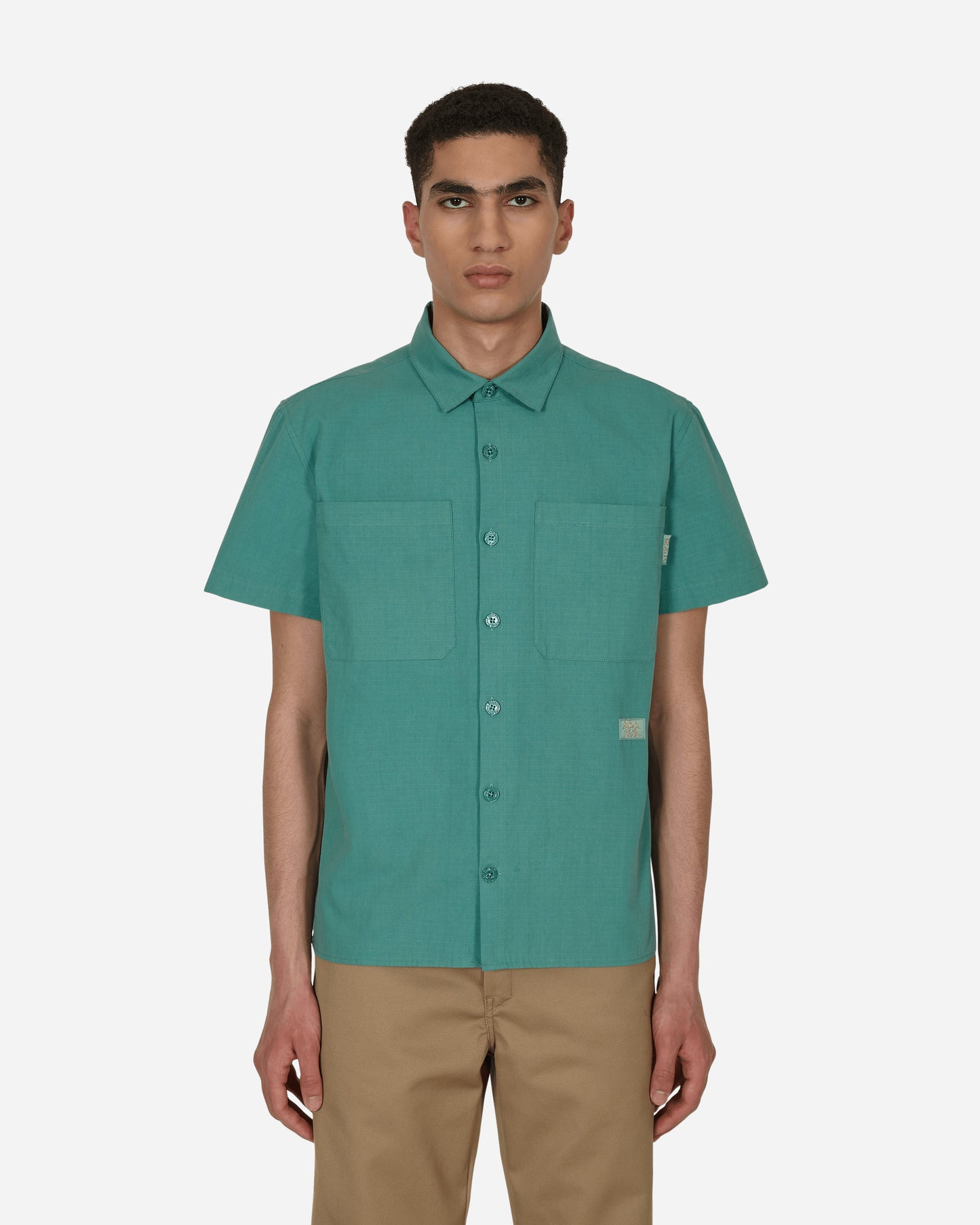 Advisory Board Crystals Abc. 123. Short Sleeve Work Shirt Apatite Shirts Shortsleeve ABC123WSLW100 001