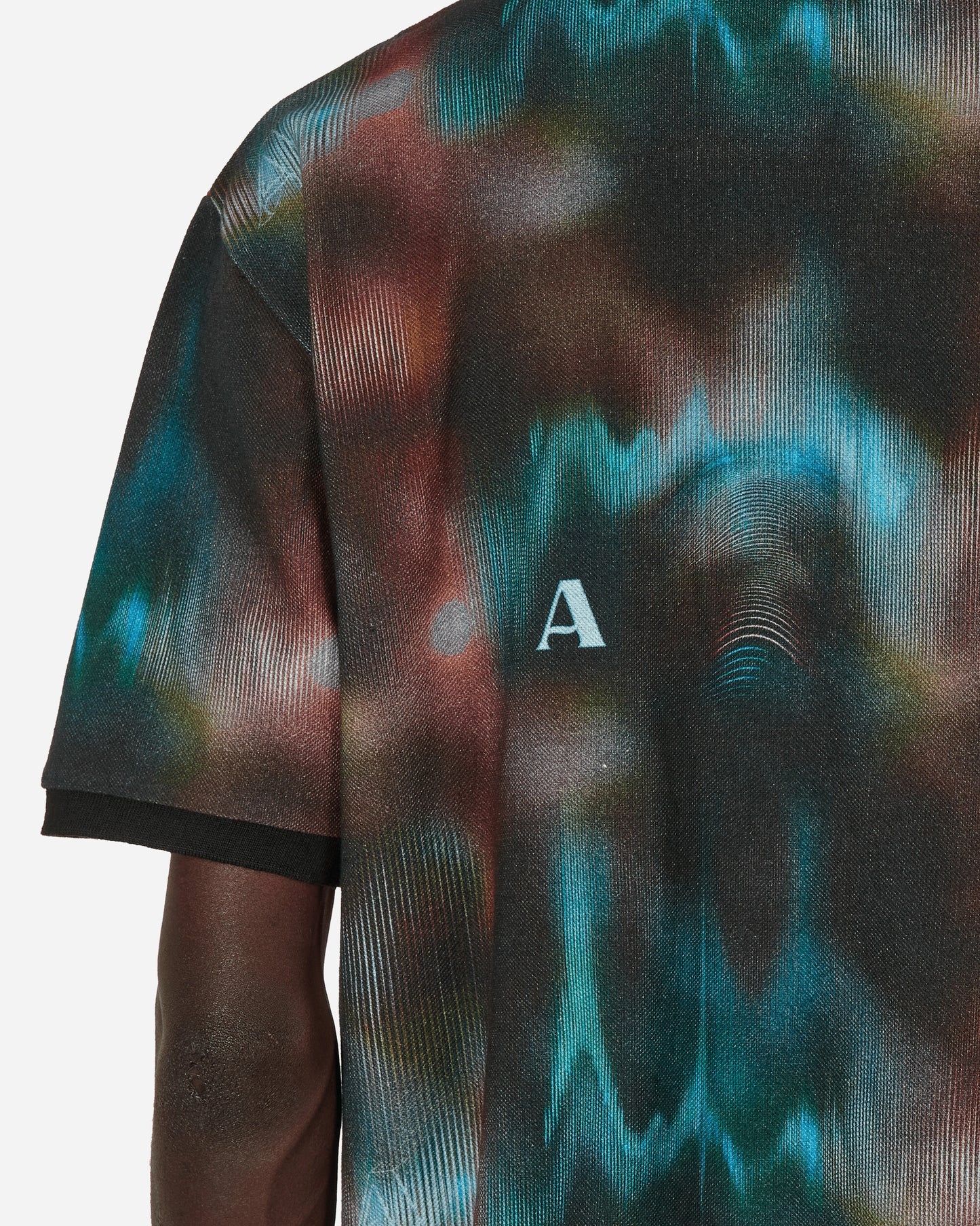 Ahluwalia Sahara Short Sleeve Polo Multicolor T-Shirts Polo AHLU-TO021AW23-FA37 MC