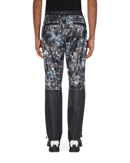 And Wander Stone Printed Rip Black Pants Trousers 5740222009 010