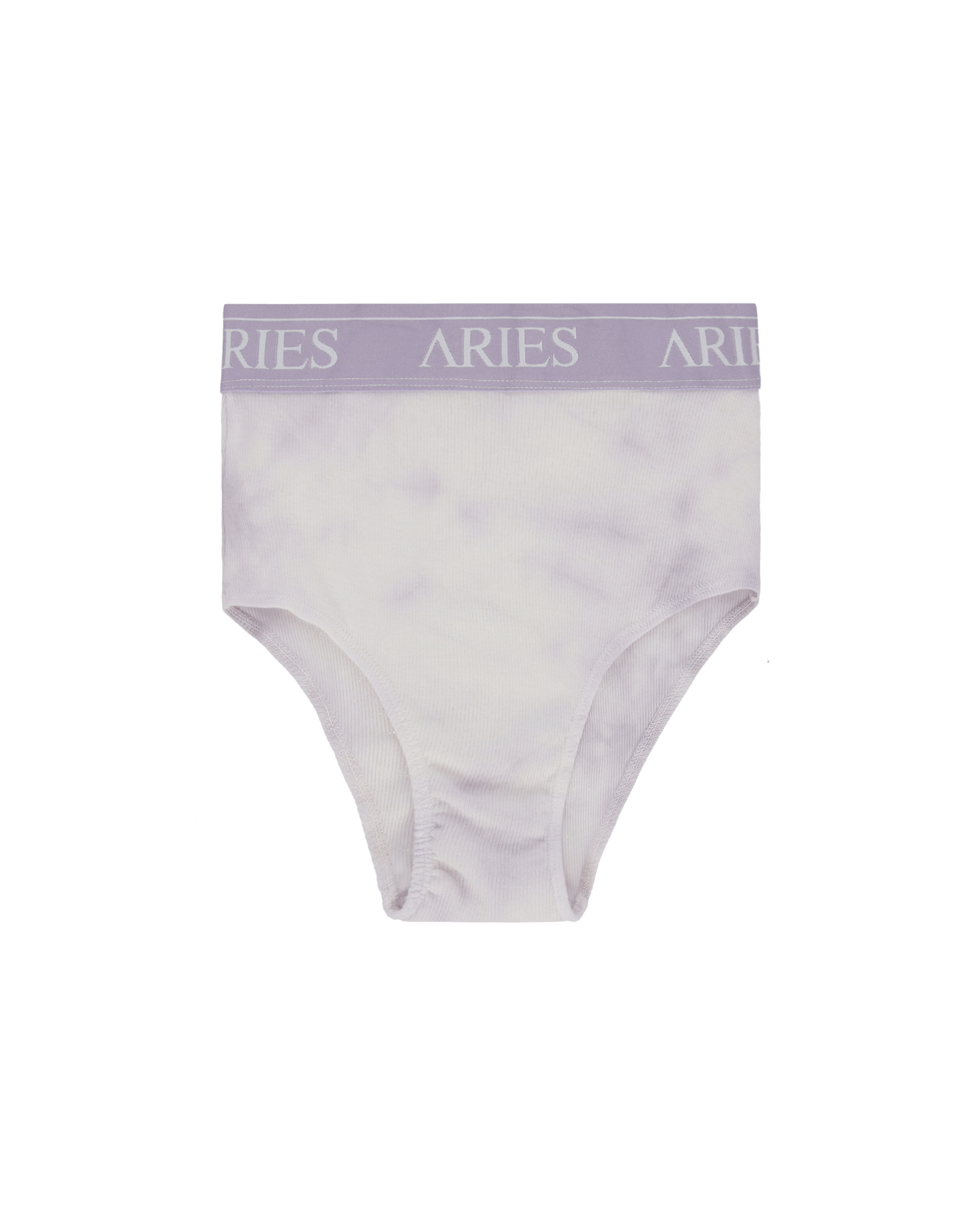 Aries Tie Dye Rib Highwaisted Briefs Lilac Underwear Briefs SRAR00128 LLC