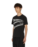 Comme Des Garcons Black T-Shirt Black T-Shirts Shortsleeve 1H-T004-W21 1