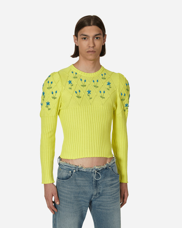 Cormio - Diamond Cotton Sweater Yellow