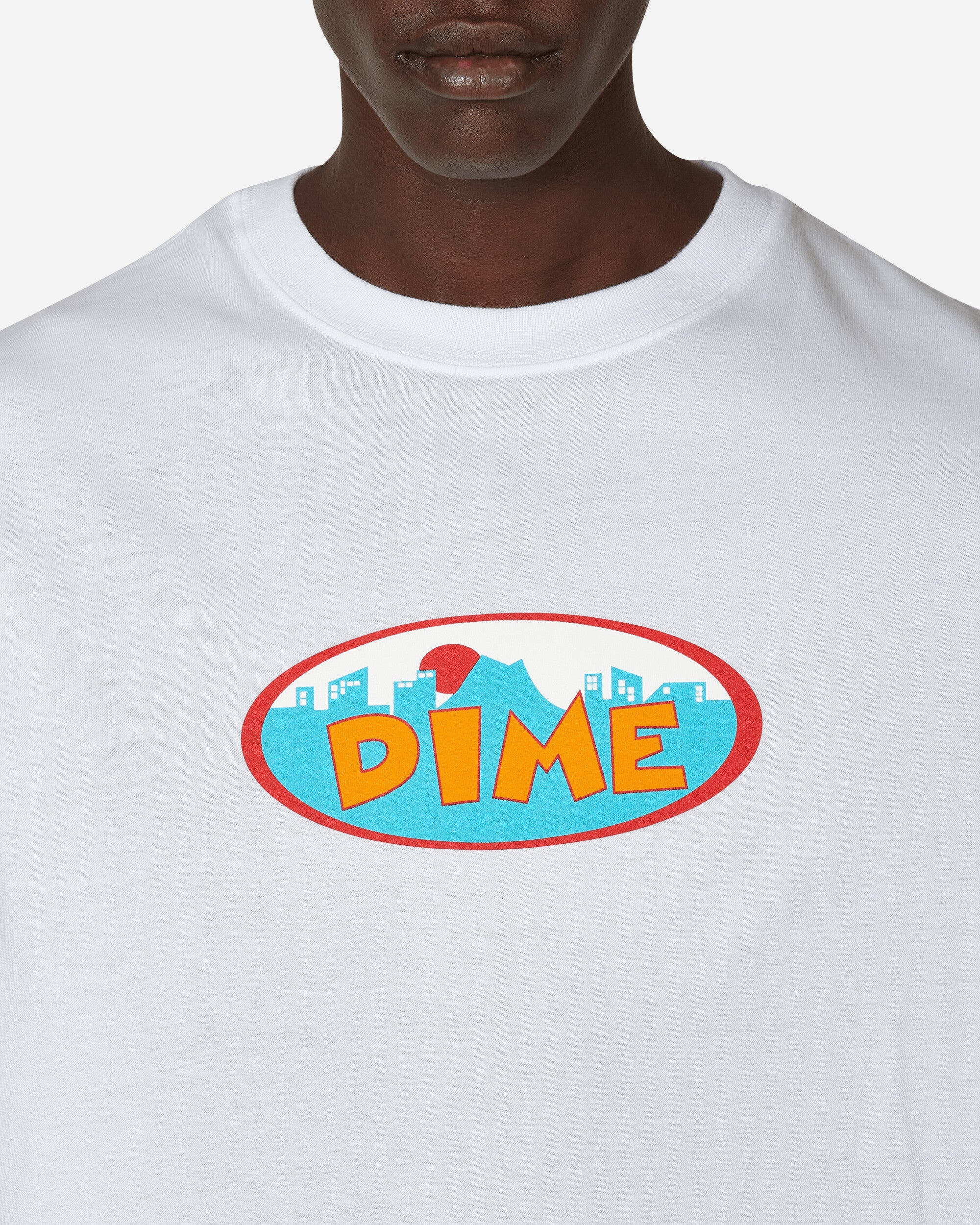 Dime Ville T-Shirt White  T-Shirts Shortsleeve DIME23D1F27WHT WHT