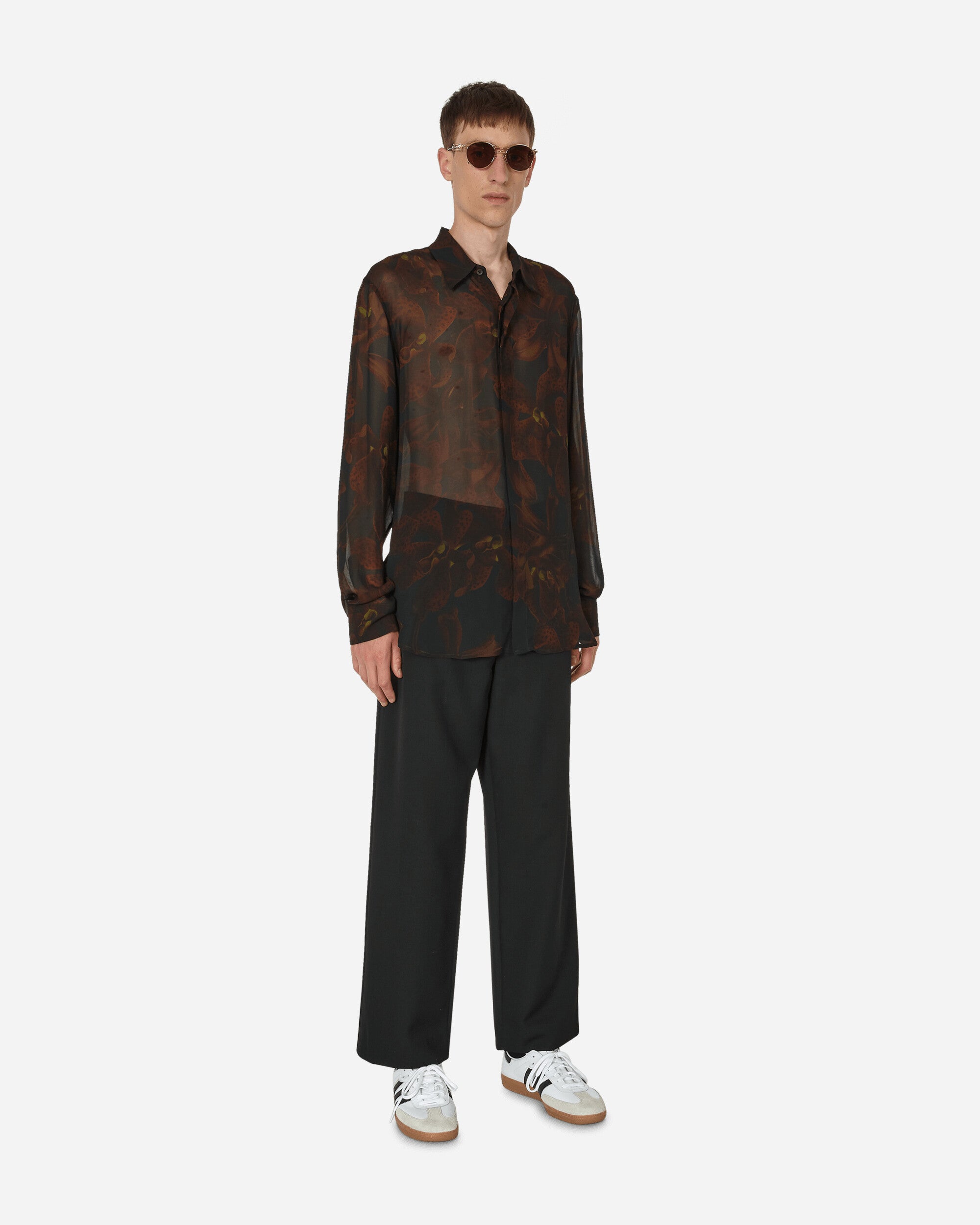 Dries Van Noten Carvie Shirt Black Shirts Longsleeve Shirt 232-020702-7004 900