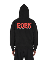 Eden Power Corp Eden Hoodie Recycled Black/Red-White Sweatshirts Hoodies FW21027 BLR