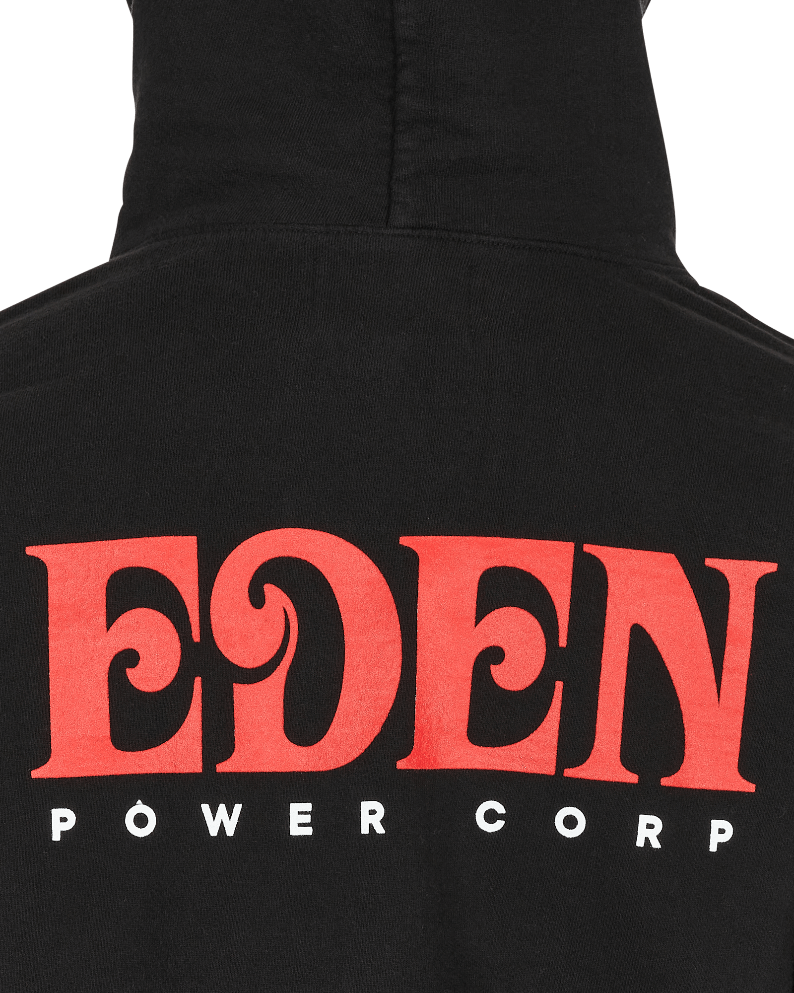 Eden Power Corp Eden Hoodie Recycled Black/Red-White Sweatshirts Hoodies FW21027 BLR