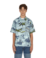 General Admission Santa Monica Airlines Bomber Plane Multi Shirts Shortsleeve SMA07 MULTI