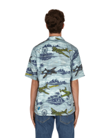 General Admission Santa Monica Airlines Bomber Plane Multi Shirts Shortsleeve SMA07 MULTI