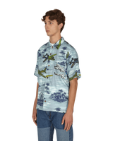 General Admission Santa Monica Airlines Bomber Plane Multi Shirts Shortsleeve SMA07 MULTI