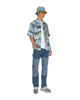 General Admission Santa Monica Airlines Bomber Plane Multi Shirts Shortsleeve SMA07 MULTI