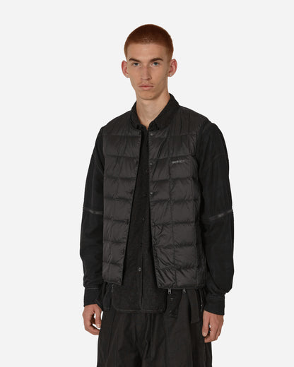 Gramicci Inner Down Vest Black Coats and Jackets Vests G3FU-J100-TG BLACK