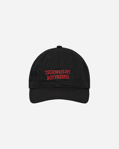 Idea Book Techno Is My Boyfriend Hat - Slam Jam Exclusive Black Hats Caps IBTECHNOHAT BLACK