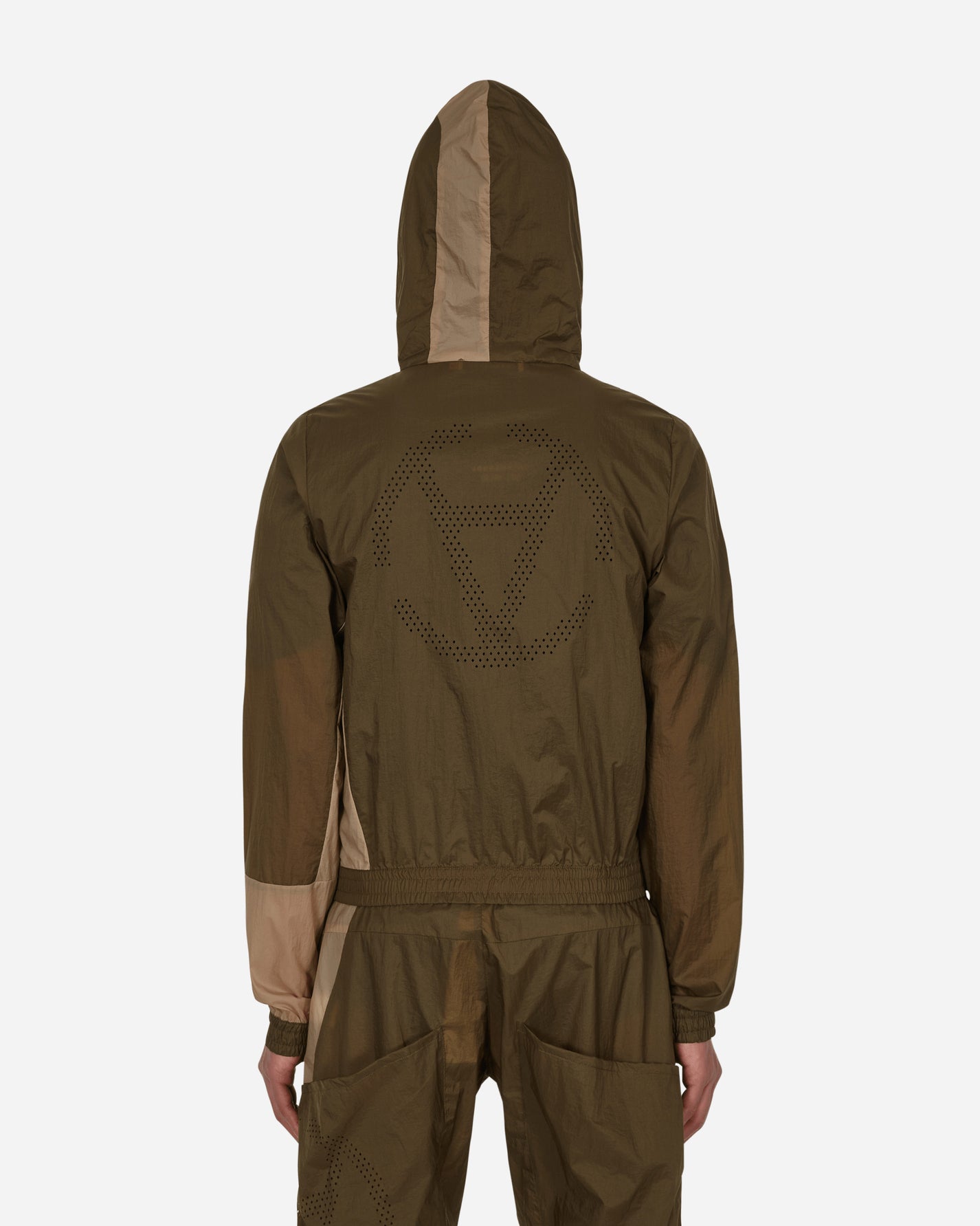 JordanLuca Slam Jam Euphoria Brown/Beige Sweatshirts Track Tops JLSJEUPHOODIE 003