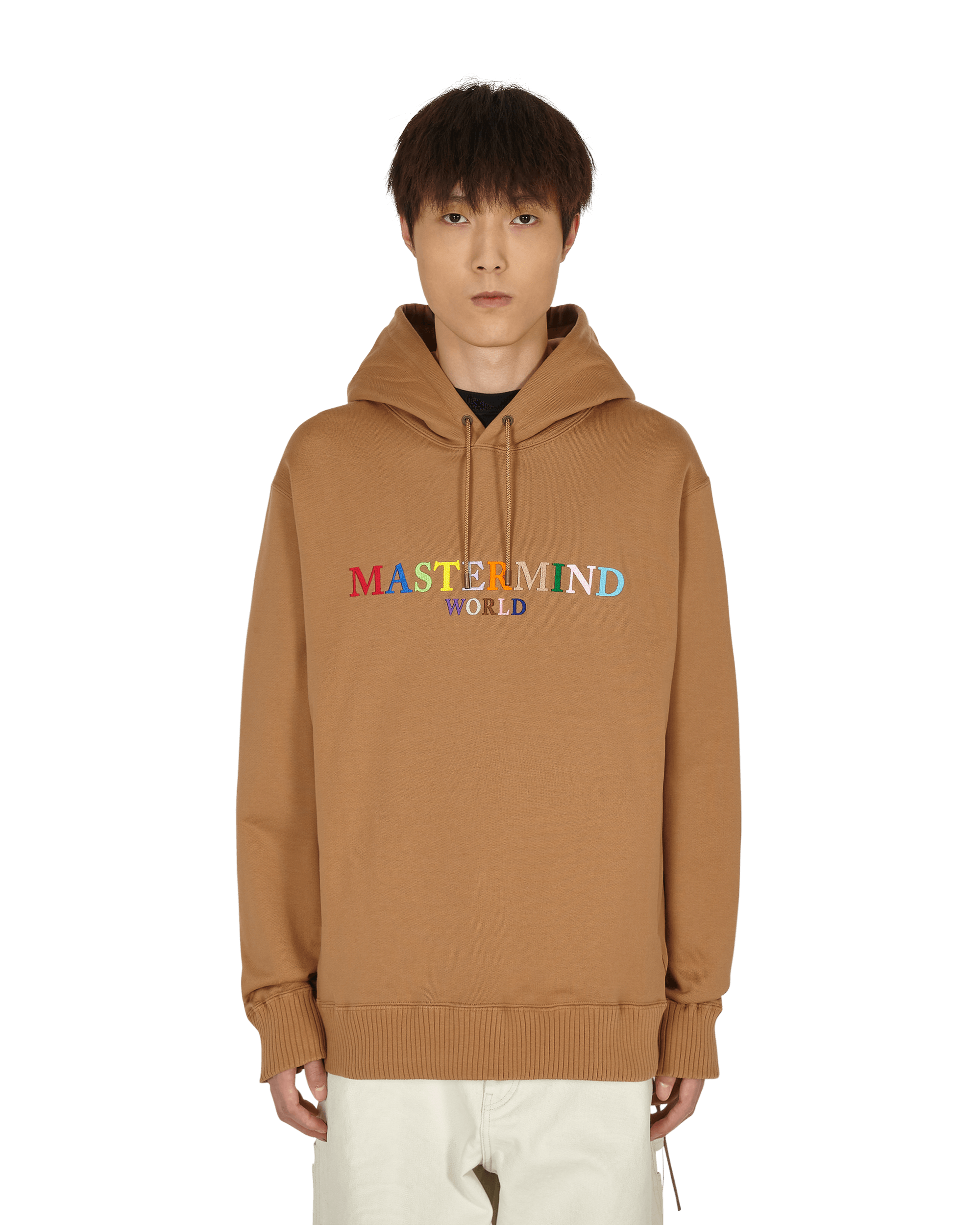 Mastermind World Hoodie Camel Sweatshirts Hoodies MW21S07-SW029-010 003