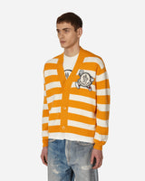 Moncler Stripe Cardigan Orange Knitwears Cardigans 9B00010M2672 P30