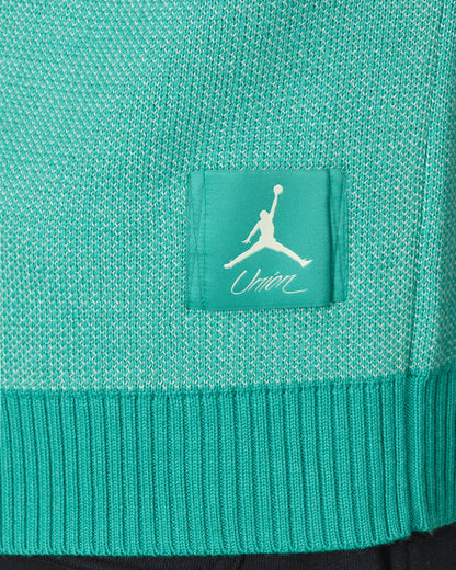 Nike Jordan Union Sweater Kinetic Green/White Knitwears Sweaters DV7355-348