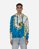 Off-White Diag Tie Dye Knit Hoodie Bone  White Sweatshirts Hoodies OMHA148S22KNI001 6101