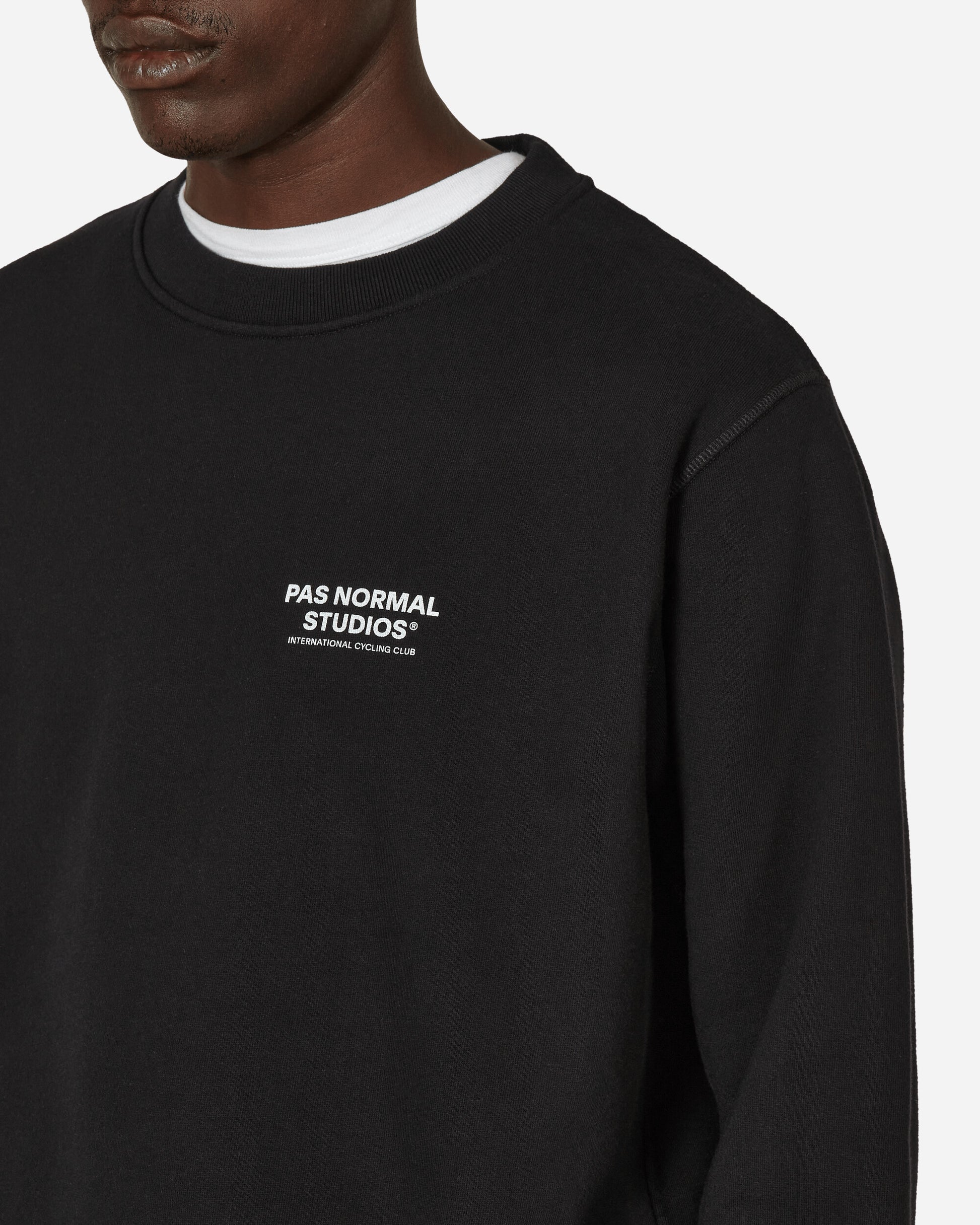 Pas Normal Studios Off-Race Pns Sweatshirt Black Sweatshirts Crewneck NP2064HA 1