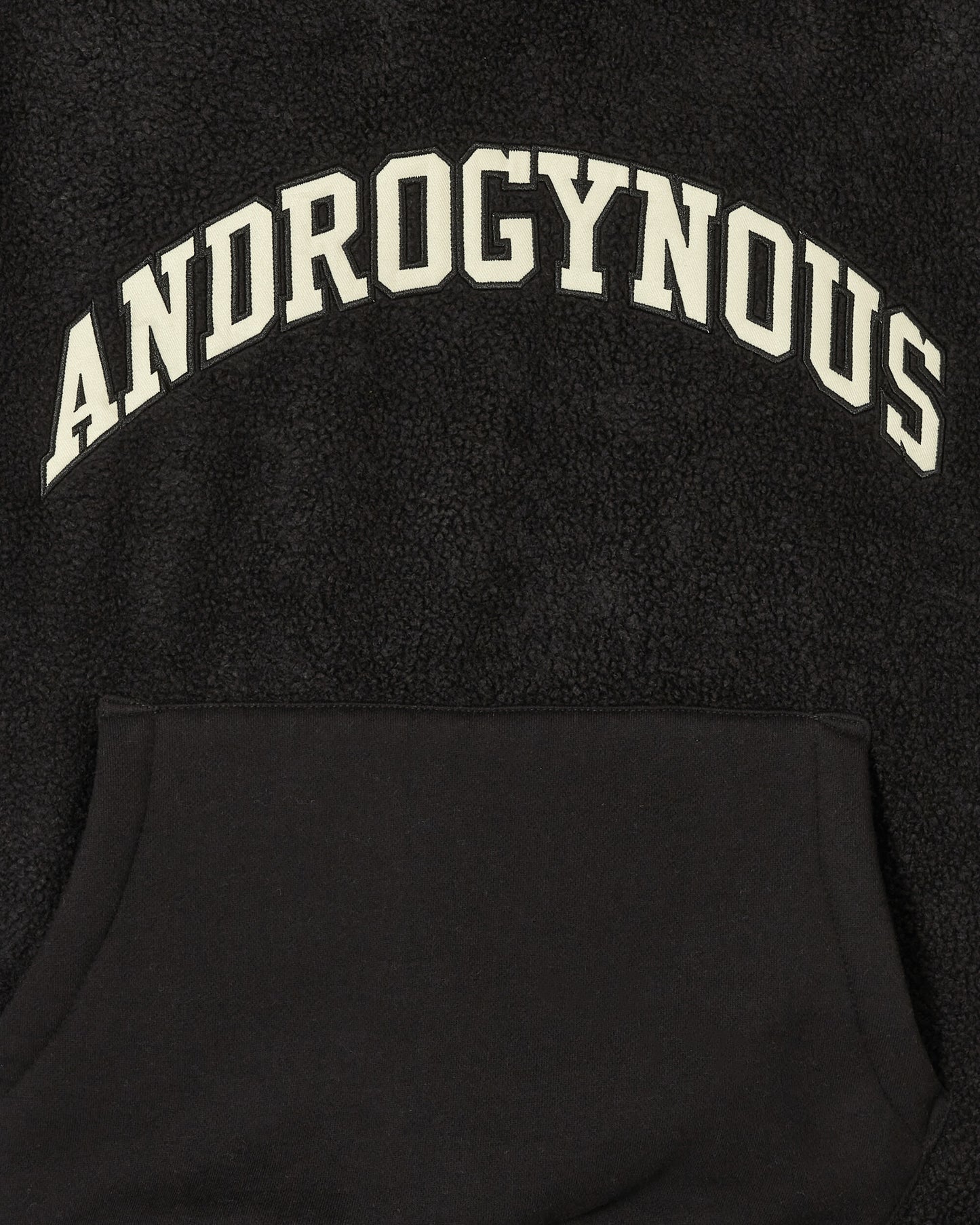 Pleasures Androgynous Hoodie Black Sweatshirts Hoodies P23F034 BLACK
