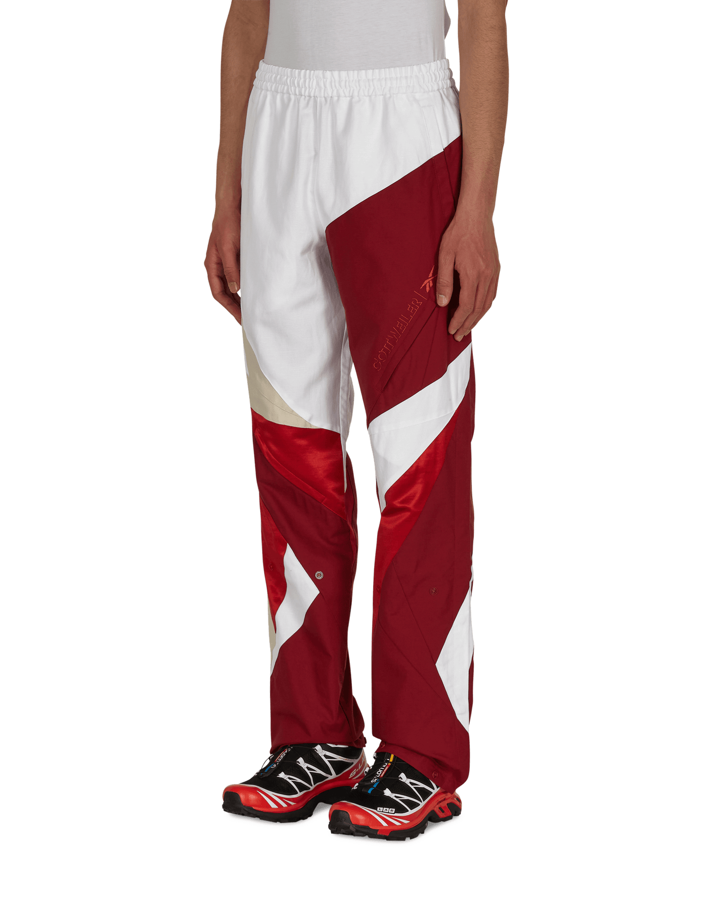 Reebok R&C Hybrid Triathlon Red Pants Sweatpants FS0526