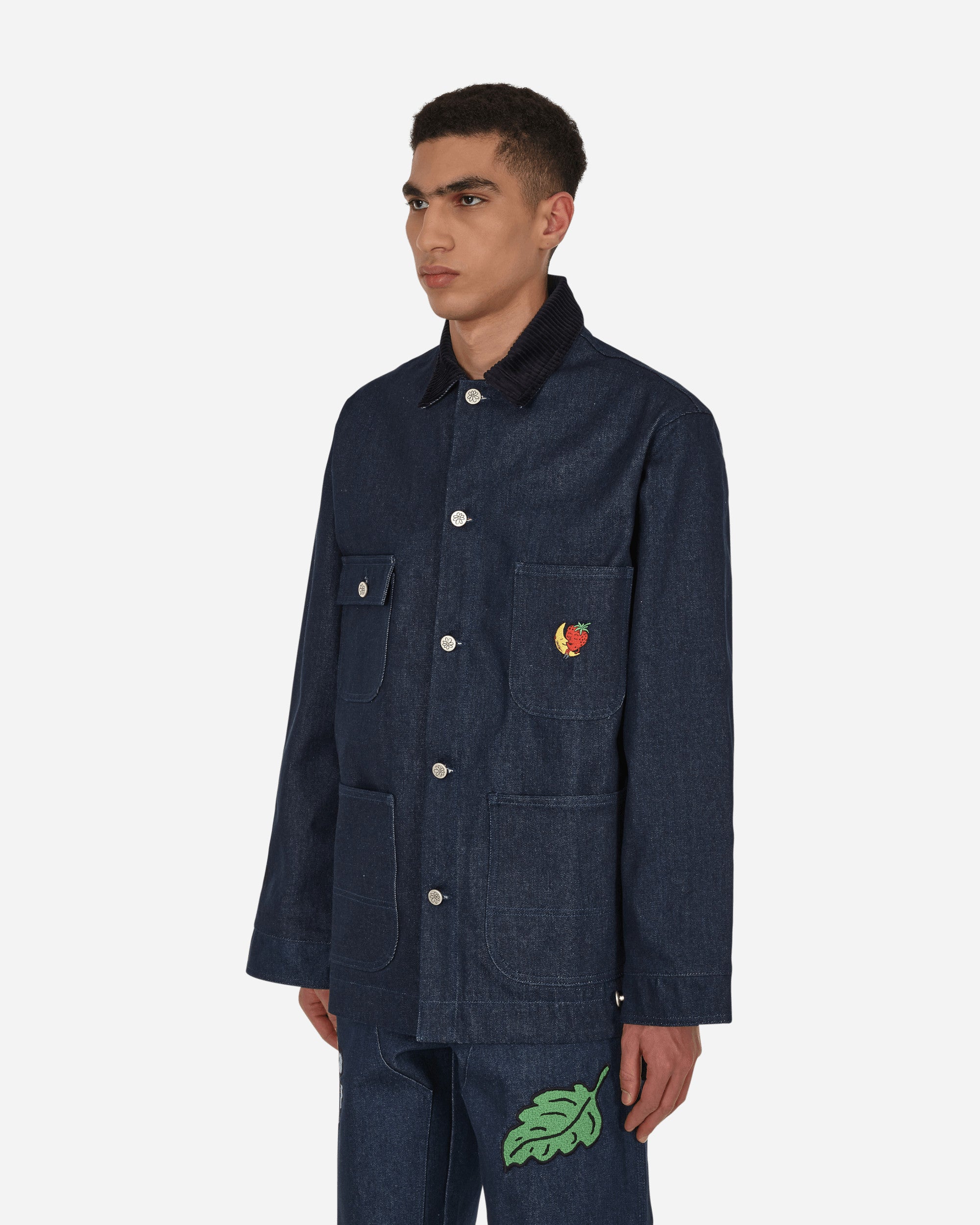 Sky High Farm Embroidered Workwear Denim Coat Denim Coats and Jackets Coats SHF01C002 1