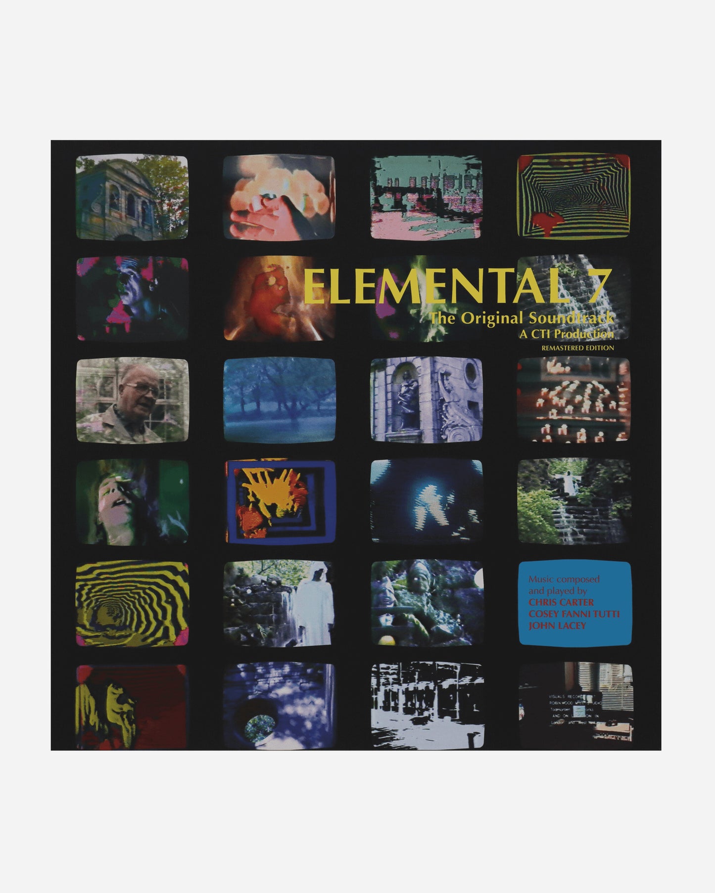 Vinyls Curated by Public Possession Chris & Cosey - Elemental Seven - Col Vinyl Uklp Music Vinyls CTIE722 001